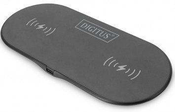 Зарядное устройство для Digitus Wireless Charging, Pad, Duo, 15W RC_DA-10082 фото