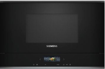 Микроволновая печь Siemens встроенная, 21л, электр. управляющий, 900Вт, гриль, дисплей, черный RC_BE732R1B1 фото