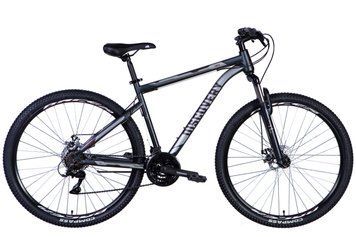 Велосипед сталь 29 Discovery TREK AM DD рама-19" сіро-червоний (матовий) 2024 VT_OPS-DIS-29-161 фото