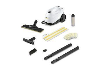 Пароочисник SC 3 EasyFix, 1900 Вт, 1000 мл, 3.5 Бар, білий Karcher RC_1.513-650.0 фото