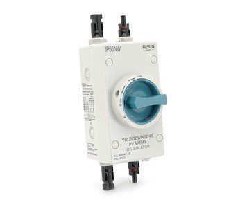 Ручной выключатель Risin, 1000V, 32A, 1St, IP66, вход верх-низ, Grey U_36334 фото