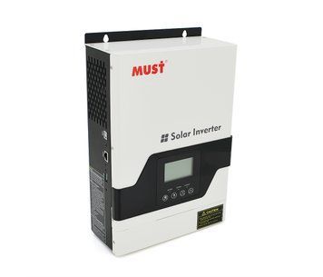 Гибридный инвертор MUST PV18-1012VPM, 1000W, 12V, ток заряда 10/20A, 160-275V, MPPT (60А, 105 Vdc) U_28906 фото