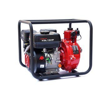 Мотопомпа бензиновая KGL15HP, продуктивность 15 м3/час, мощность 7 л.с. U_29573 фото