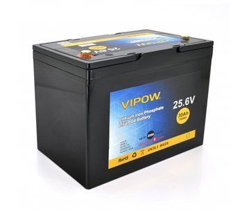 Аккумуляторная батарея Vipow LiFePO4 25.6V 30Ah ВМS 25A (260х168х210) 4000 циклов U_17730 фото