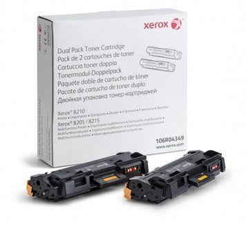 Тонер картридж Xerox B205/B210/B215 Black (2*3000 стор) Подвійна упаковка RC_106R04349 фото