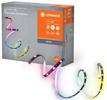 Лента светодиодная LEDVANCE FLEX AUDIO TV 1,8W, 2M RGB COLORSEN USB RC_4099854095283 фото
