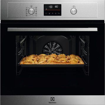 Духовой шкаф Electrolux электрический, 65л, A+, дисплей, конвекция, пиролиз, телескопические направляющие, RC_EOH4P56BX фото