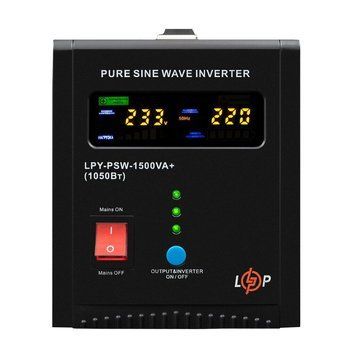 ДБЖ LogicPower LPY-PSW-1500VA+ (1050Вт) 10A/15A з правильною синусоїдою 24V LP_22872 фото