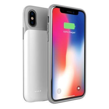 Чохол акумулятор AmaCase для iPhone XS Max Білий (4000 маг) AMA_009 фото