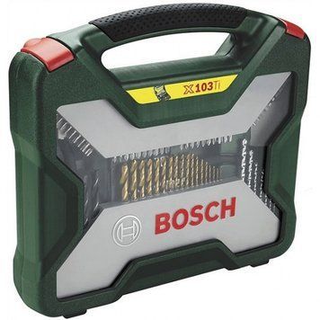 Набір свердел і біт Bosch X-LINE-103 TITANIUM RC_2.607.019.331 фото