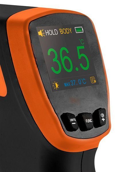 Пирометр Neo Tools, диапазон 32-42.9 градусов, точность 0.2 градуса, IP44 RC_75-270 фото