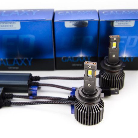 Лампы GALAXY T10 H7 CANBUS 5500K, Комплект 2 шт KL_5116 фото