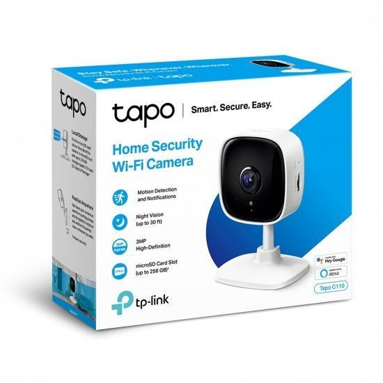 IP-камера TP-LINK Tapo C110 3MP N300 microSD motion detection RC_TAPO-C110 фото