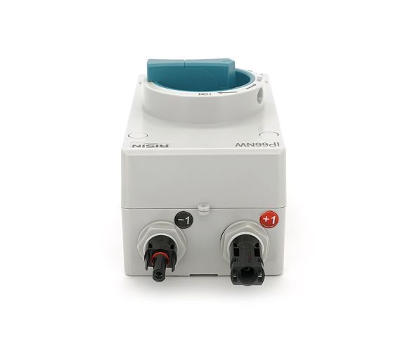 Ручний вимикач Risin, 1000V, 32A, 1St, IP66, вхід верх-низ, Grey U_36334 фото