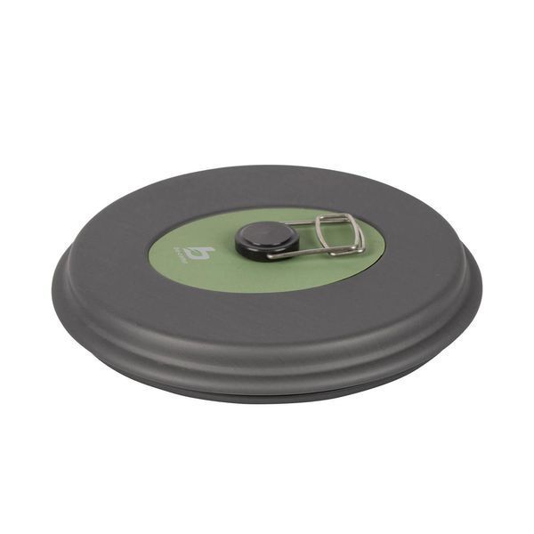 Набір посуду Bo-Camp Explorer 4 Pieces Hard Anodized Grey/Green (2200244) DS_DAS301407 фото