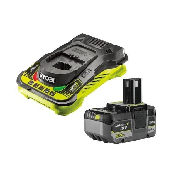 Аккумулятор + зарядное устройство Ryobi RC18150-160XG (АКБ 18 В / 6.0 Ач) HY_099112277 фото