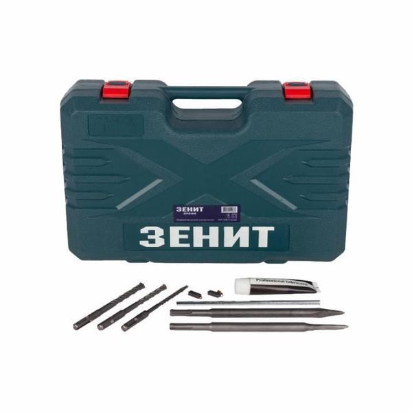 Перфоратор ЗПП-1200/2 DFR Профі SDS-Plus+ШЗП 1200Вт 3.8Дж 3.45кг кейс ZENIT RC_843752 фото