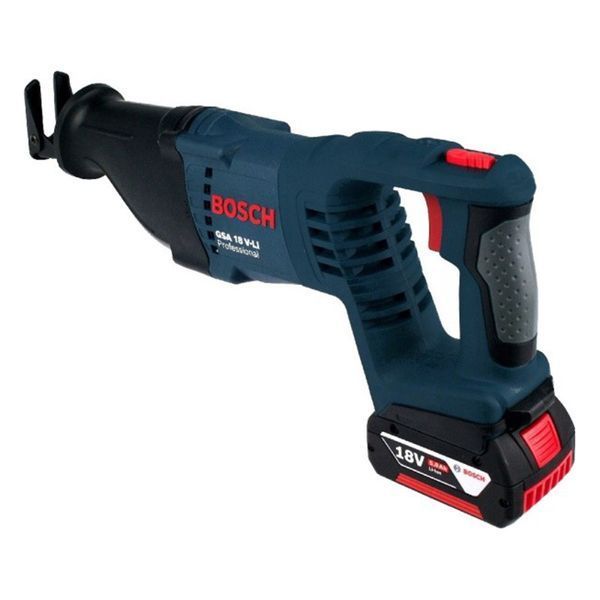 Пила сабельная аккумуляторная Bosch GKS 18 V-LI 18В пропил 250мм ход 24мм 4.8кг без АКБ и ЗП RC_0.615.990.L6H фото