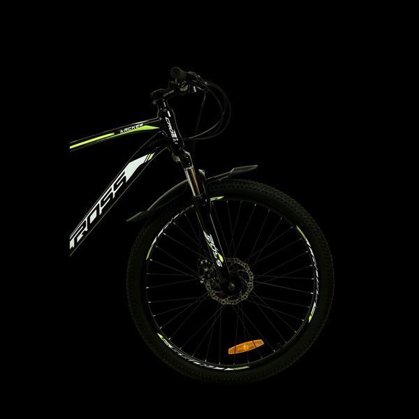 Велосипед Cross 26" Tracker black-yellow HY_90114531 фото