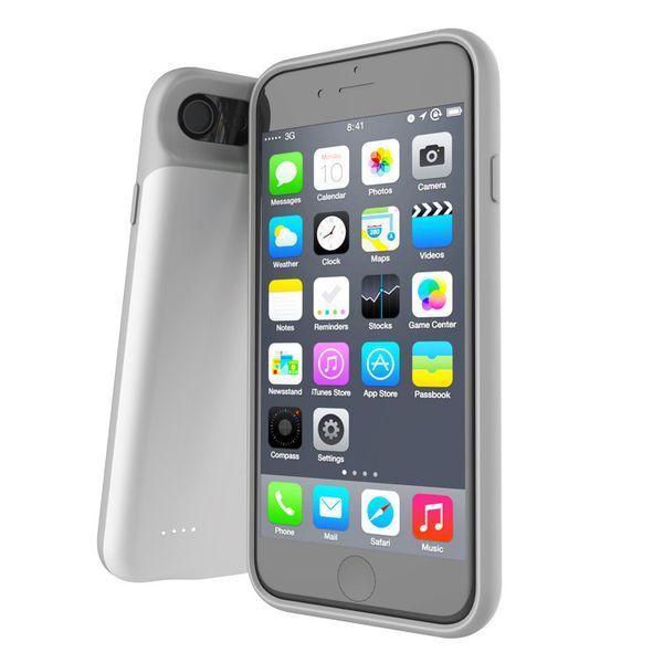Чохол акумулятор AmaCase для iPhone 7 plus Білий (6000 маг) AMA_070 фото