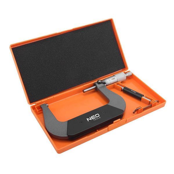 Tools Мікрометр з верньєром 75-100 мм, &plusmn;0.01 мм/м Neo RC_75-023 фото