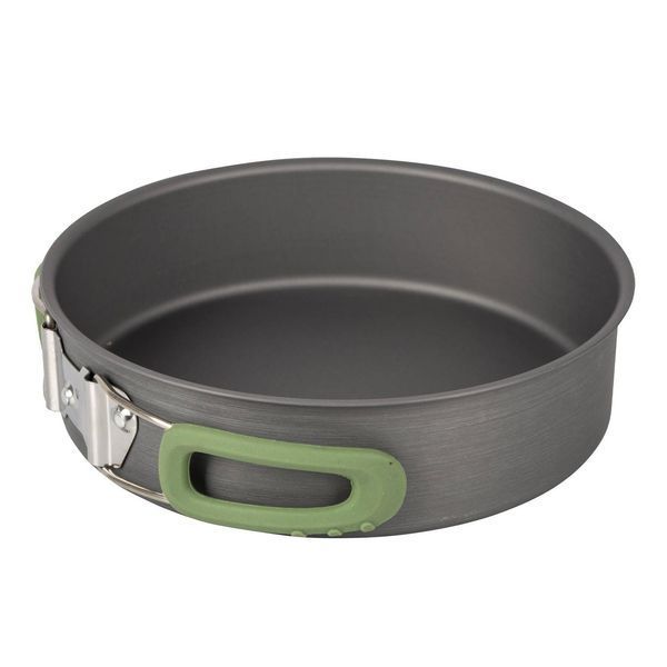 Набір посуду Bo-Camp Explorer 4 Pieces Hard Anodized Grey/Green (2200244) DS_DAS301407 фото