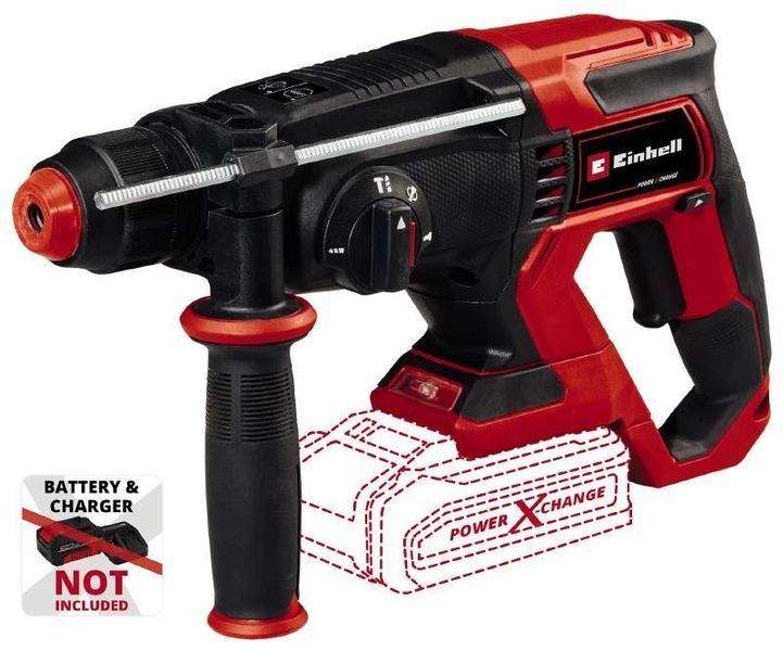Акумуляторний перфоратор Einhell TE-HD 18/20LI - Solo SDS-plus PXC 18В 1.8Дж 2.7кг кейс RC_4514260 фото