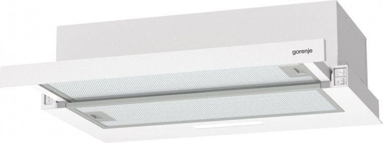 Витяжка Gorenje TH60E3W телескопічна, 60см, 350м3ч, білий RC_TH60E3W фото