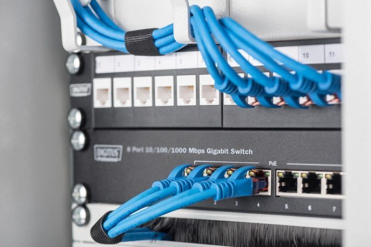 Комутатор Digitus Gigabit Ethernet 8x10/100/1000Mbps RJ45, 10" RC_DN-80114 фото