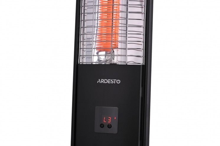 Обогреватель инфракрасный Ardesto IHS-2000T карбоновый, 20м2, 2000Вт, черный RC_IHS-2000T фото