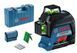 Нівелір лазерний Bosch GLL 3-80 G, до 30м із приймачем 120м, &plusmn;0.3мм/м, кейс, 0.82кг RC_0.601.063.Y00 фото 3