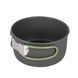 Набір посуду Bo-Camp Explorer 4 Pieces Hard Anodized Grey/Green (2200244) DS_DAS301407 фото 8