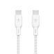 Кабель USB-C > USB-C зарядка/синхронізація Belkin 3м, 100Вт, Type-C, плетений, білий RC_CAB014BT3MWH фото 2