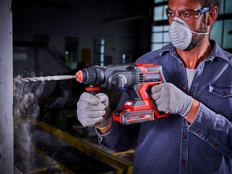 Акумуляторний перфоратор Einhell TE-HD 18/20LI - Solo SDS-plus PXC 18В 1.8Дж 2.7кг кейс RC_4514260 фото