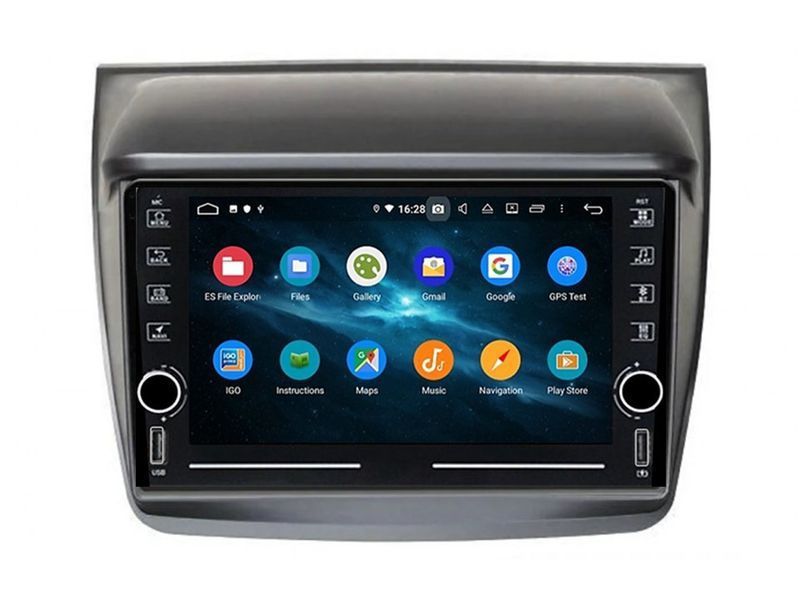 Штатна автомагнітола FORS.auto K200 для Mitsubishi Pajero Sport/L200 (2+32Gb, 9 inch) 2006-2015 FA_2092-K200 фото