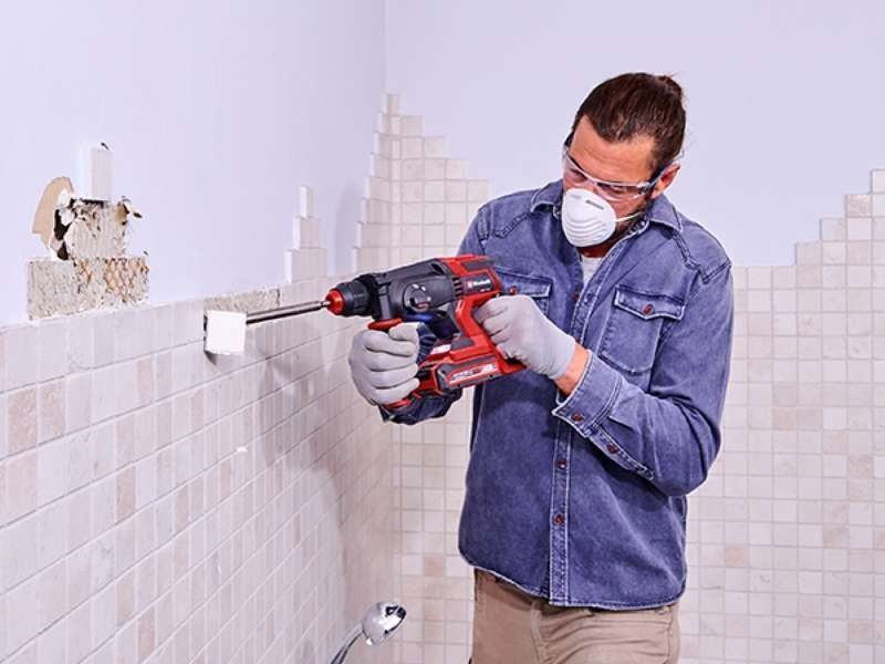 Акумуляторний перфоратор Einhell TE-HD 18/20LI - Solo SDS-plus PXC 18В 1.8Дж 2.7кг кейс RC_4514260 фото