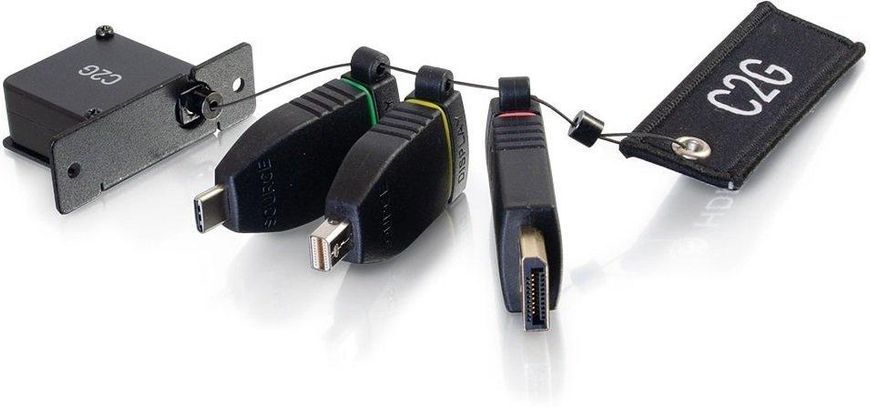 Комплект переходников retractable C2G Adapter Ring HDMI на mini DP DP USB-C RC_CG84270 фото