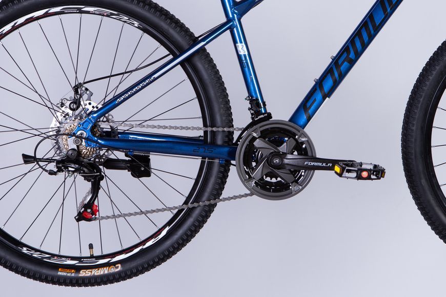 Велосипед AL 27.5" Formula MOTION DD FR рама-16" сине-черный 2025 VT_OPS-FR-27.5-252 фото