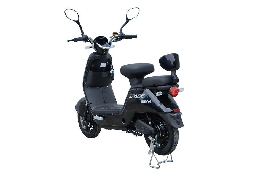 Електроскутер SPACE TRITON 10" 60B 500Вт 20А*г диск/барабан чорний 2025 VT_ESC-042 фото