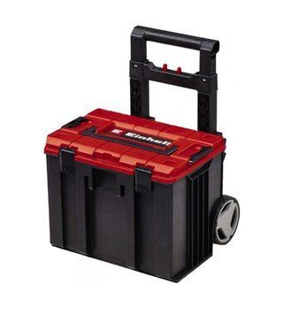 Ящик модульный для инструмента Einhell E-Case L, на колесиках, телескопическая ручка, 40.6х44.4х35.5см, RC_4540014 фото