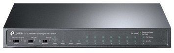 Коммутатор TP-LINK TL-SL1311MP 8x1FE (8xPoE), 2xGE, 1xSFP, 124Вт, Неуправляемый RC_TL-SL1311MP фото