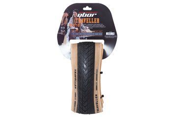 Покришка для велосипеда складана 700x45C OBOR Traveller (W3116) SkinWall (з беж. боковиною) Foldable, 60 TPI VT_TIR-158 фото