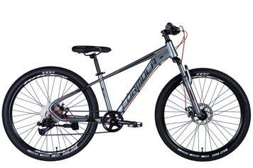 Велосипед алюміній 26" Formula ZEPHYR 3.0 AM DD рама-14" сірий (матовий) 2024 VT_OPS-FR-26-706 фото