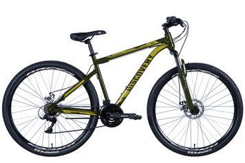 Велосипед сталь 29 Discovery TREK AM DD рама-19" темно-зелений 2024 VT_OPS-DIS-29-162 фото