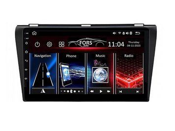 Штатная автомагнитола FORS.auto FS 1 LITE для Mazda 3 (1+32Gb, 9") 2004-2008 FA_FS-1149 фото