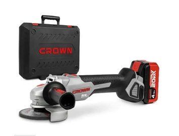 Аккумуляторная Угловая шлифмашина CROWN CT23001-115HX-4 BMC DC_403754 фото