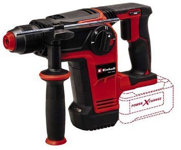 Перфоратор акумуляторний Einhell TP-HD 18/26LI BL - Solo без щітковий SDS-plus PXC 18В 2.6Дж 3кг RC_4514265 фото