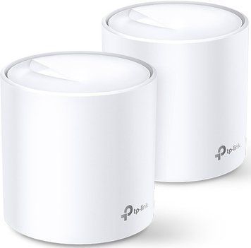 Система WiFi-Mesh TP-LINK Deco X20 AX1800, 1xGE LAN, 1xGE WAN, 2мод RC_DECO-X20-2-PACK фото