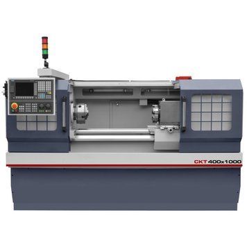 Токарний верстат з ЧПУ Cormak 400x1000 з гідравлікою KM_CKT400/1000SAH фото