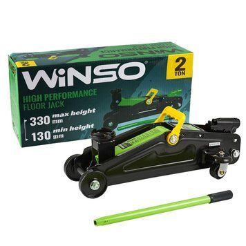 Домкрат гідравлічний підкатний Winso 2т 130-330мм картон 7кг LI_171700 фото